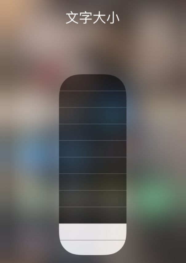 宝应苹果手机维修分享小技巧：在 iPhone 控制中心快速调节字体大小 