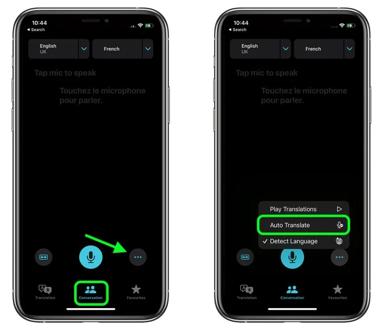 宝应苹果手机维修分享iOS 15 “翻译” App 新改进 