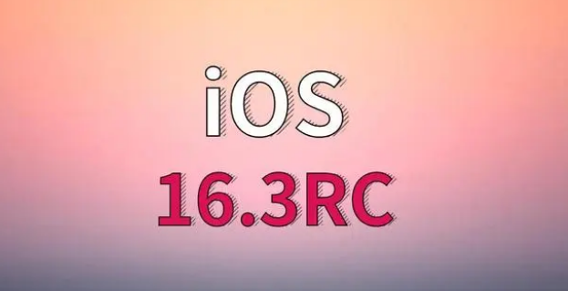 宝应苹果手机维修分享iOS 16.3 RC版升级_iOS 16.3 RC版一键刷机教程 